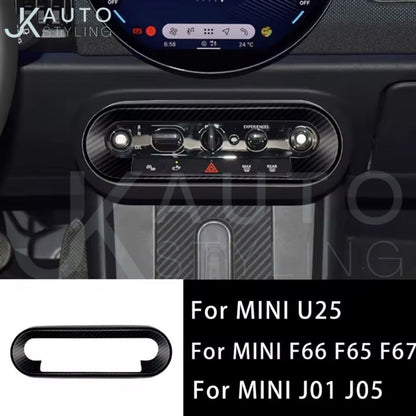 Mini U25 F65 F66 F67 J01 J05 Carbon Centre Control Panel Button Surround Trim
