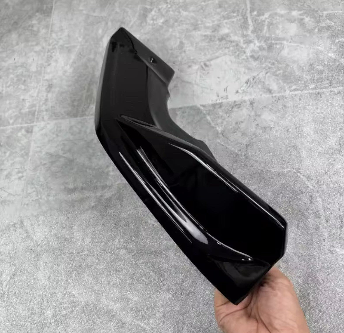 BMW 1 Series F40 M-Pack M135i Gloss Black Rear Spats Corner Splitters Aero Style