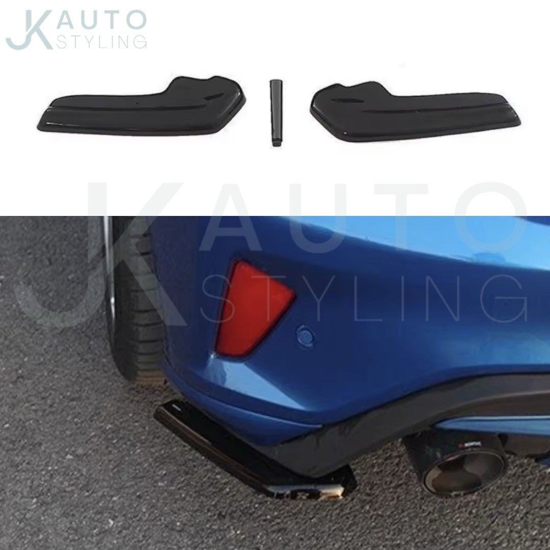 Gloss Black Rear Bumper Spats Diffuser Side Corner For BMW M2 G87 2023