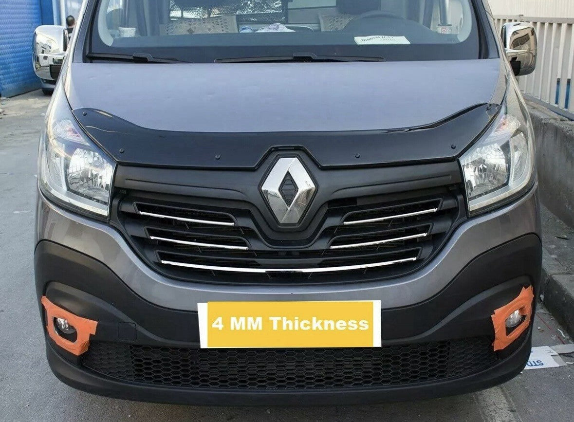 RENAULT TRAFIC 2014-2021 BONNET WIND DEFLECTOR PROTECTOR GUARD BRA