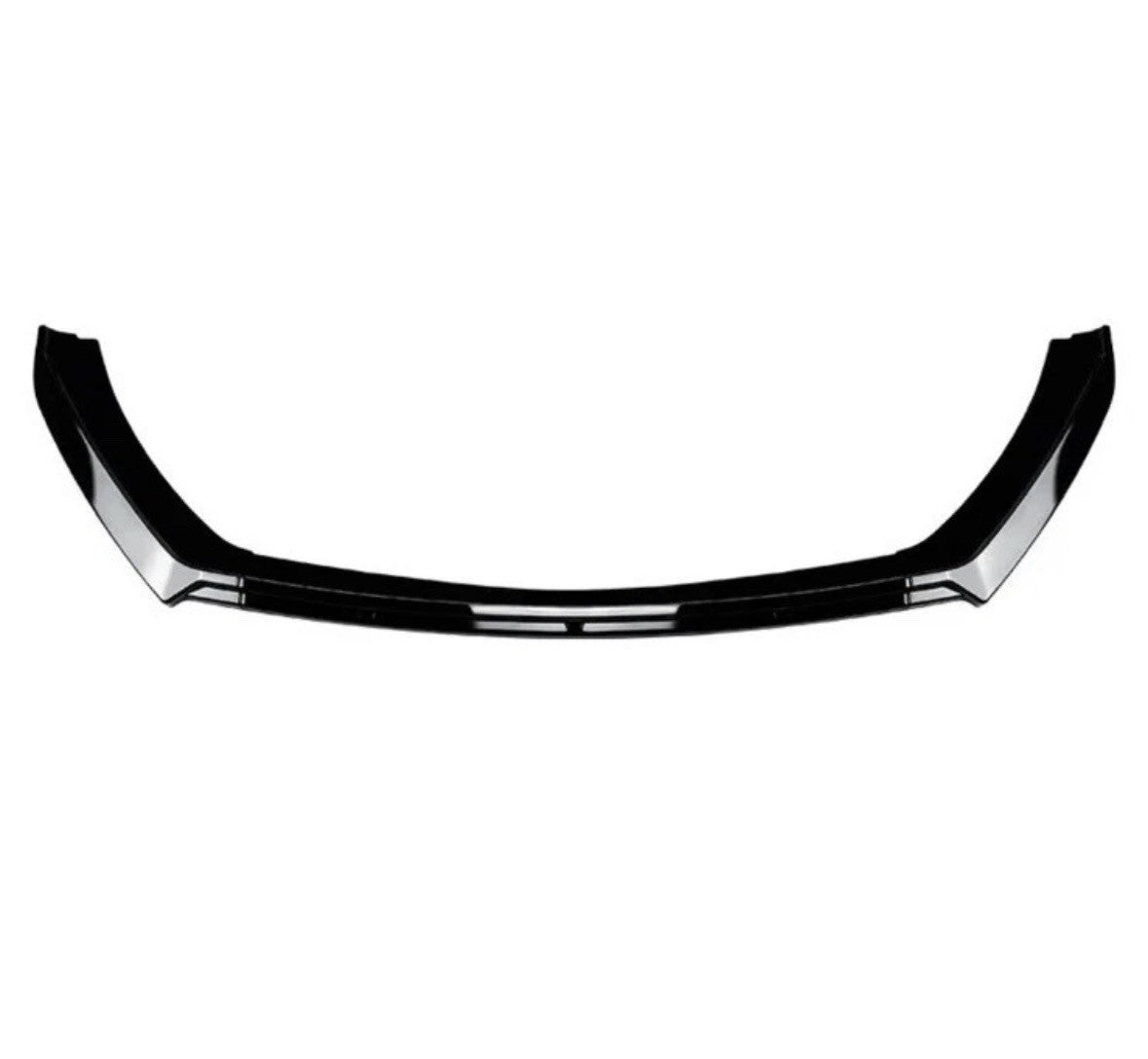 Gloss Black Front Splitter Lip For Seat Leon MK3 5F 2012-2016