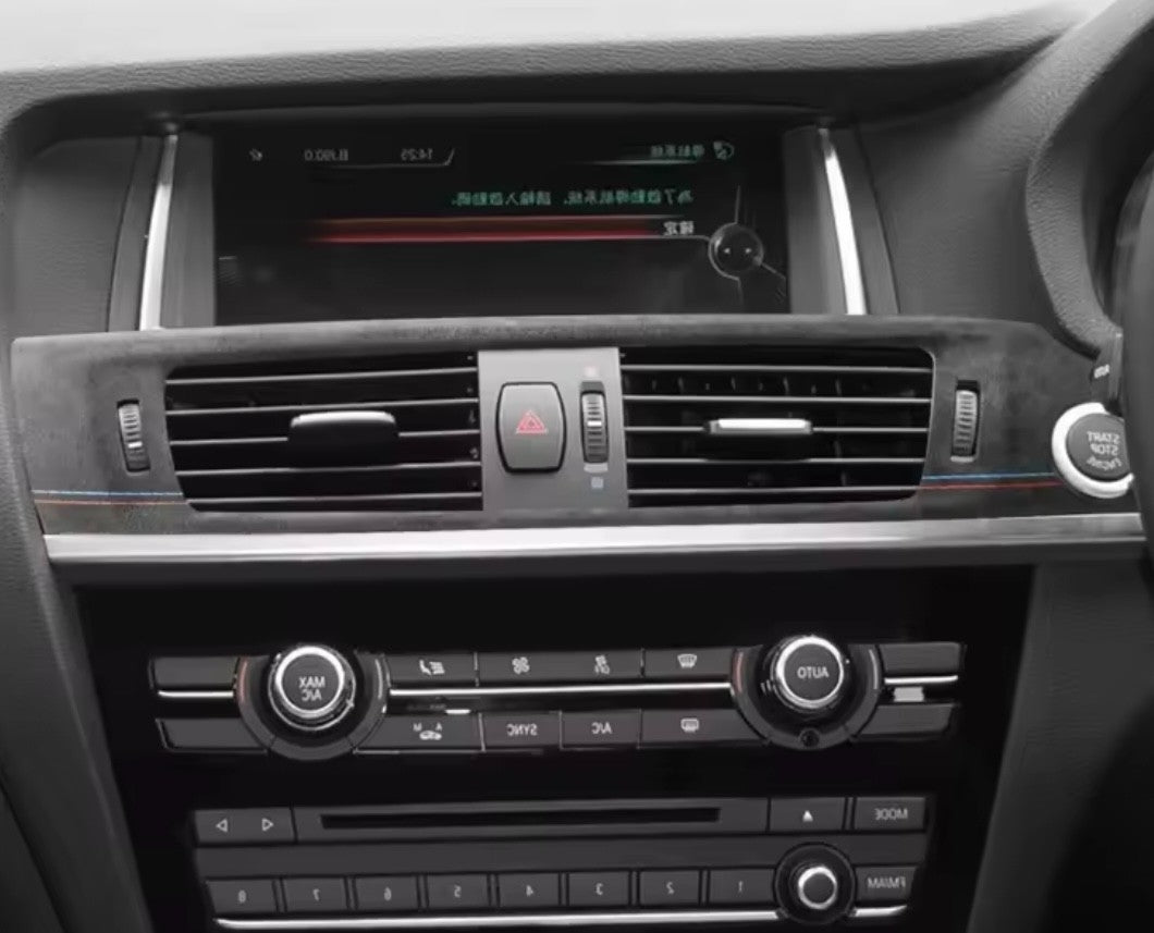 BMW X3 F25 X4 F26 2010-2020 Alcantara Centre Console Air Vent Dash Surround Trim