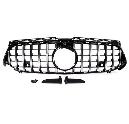 Mercedes A Class W177 A35 2023-2024 Panamericana GT Front Grille Chrome + Black