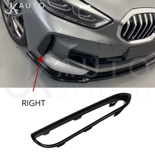 BMW 1 Series F40 2019+ M Sport Black Front Bumper Vent Trim 51118075626 Right