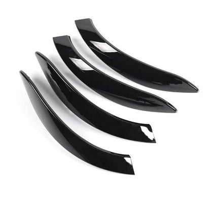 BMW 3 Series F30 F31 F35 F80 Gloss Black Interior Door Grab Handle Trims 4pcs