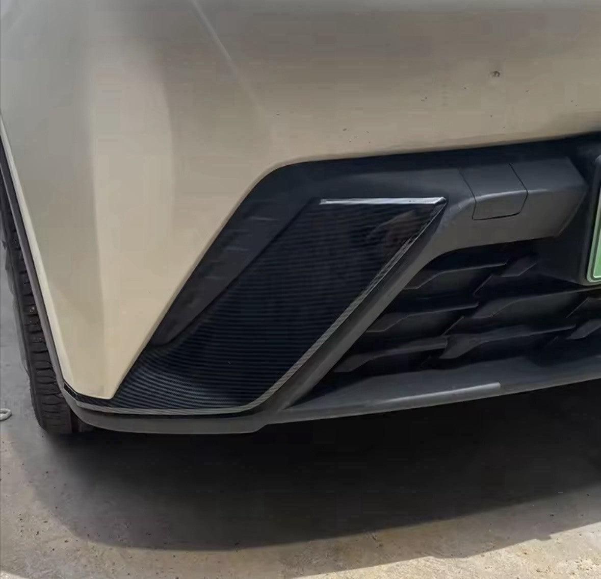 BYD Dolphin Seagull 2024 2025 2026 Carbon Fibre Front Fog Light Surround Trim