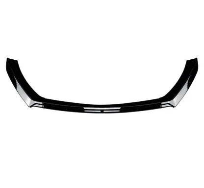GLOSS BLACK FRONT SPLITTER LIP FOR SEAT LEON MK3.5 2017-2019 FACELIFT