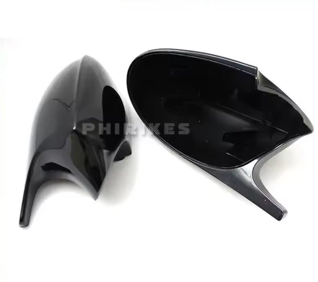 BMW 1 3 Series 2005-2009 Gloss Black M Style Wing Mirror Caps