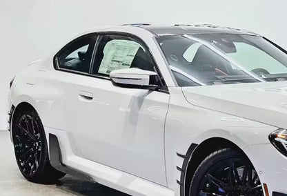 New Models BMW 3 4 5 7 8 Series Gloss White M Style Wing Mirror Caps 2pcs