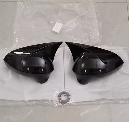 Seat Leon MK2 Ibiza MK4 2008-2017 Gloss Black M Style Wing Mirror Caps Covers