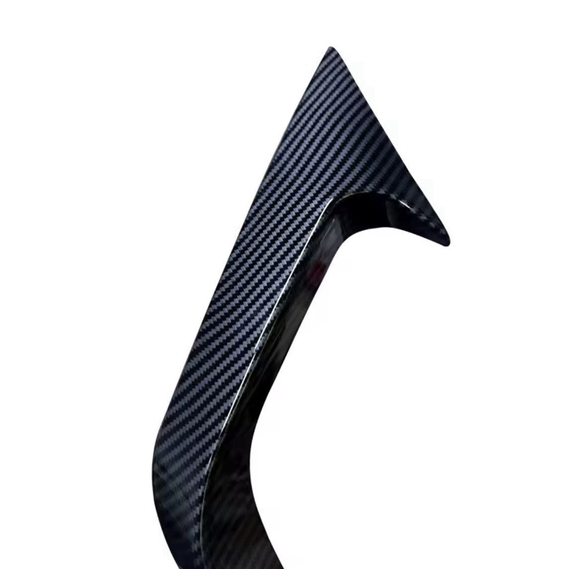 Ford Fiesta ST MK7 Carbon Fibre Front Bumper Canards Side Vent Fog Blade Trims