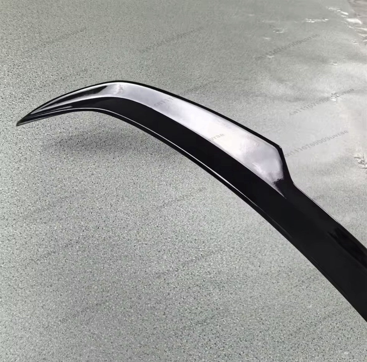 Gloss Black Spoiler Extension Rear Wing Lip For Cupra Formentor MK1 VZ 2021-2026