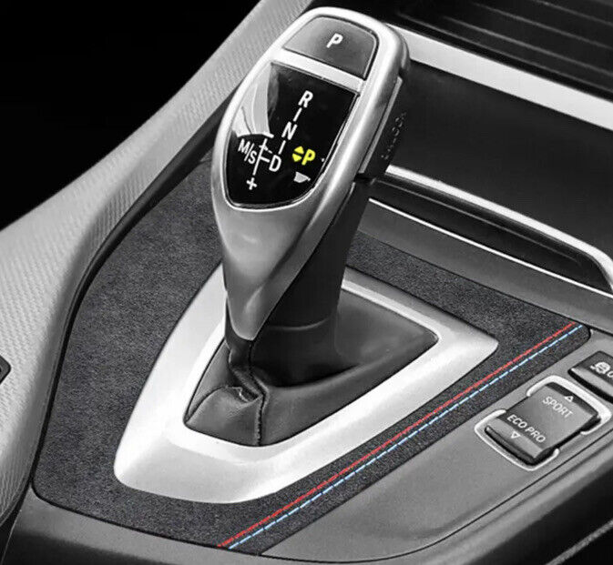 BMW 1 Series F20 F21 Black Alcantara Gear Panel Surround Cover Automatic