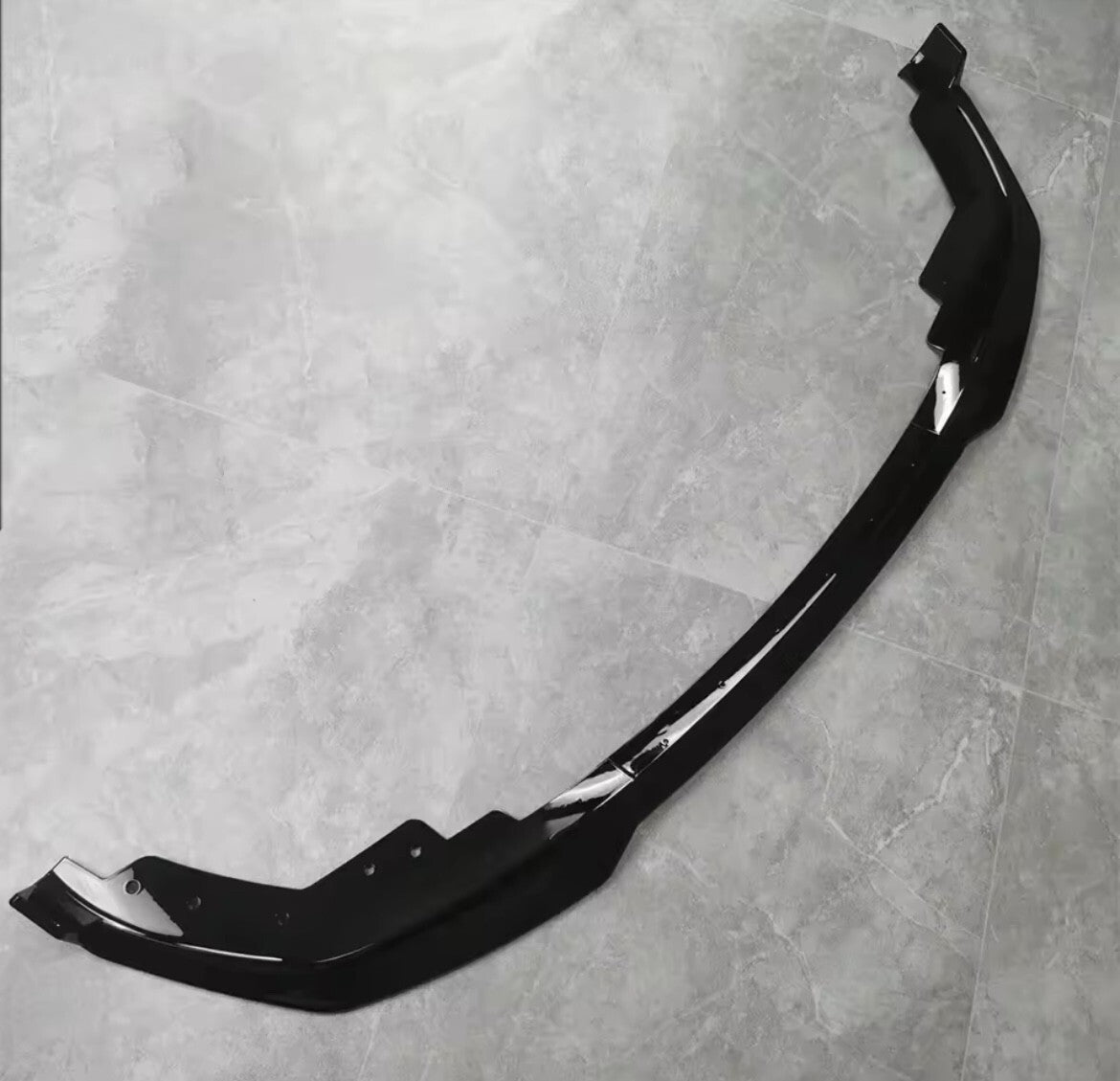 BMW 3 Series G20 G21 2019-2022 M Sport Gloss Black Front Splitter Kit Bumper Lip