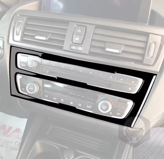 BMW 1 Series F20 F21 2012-2015 Gloss Black Air Con CD Panel Trim Cover