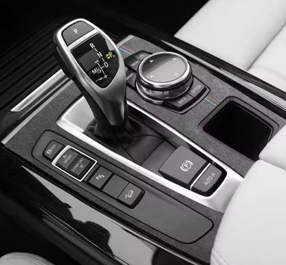 BMW X5 F15 X6 F16 2013-2017 Black Alcantara Gear Panel Surround Cover Automatic