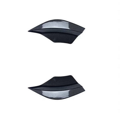 Mercedes A Class W176 AMG Line Carbon Fibre Rear Spats Rear Bumper Side Splitter