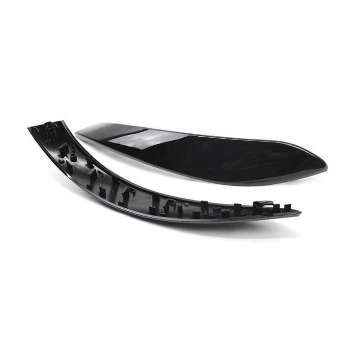 BMW 3 Series F30 F31 F35 F80 Gloss Black Interior Door Grab Handle Trims 4pcs