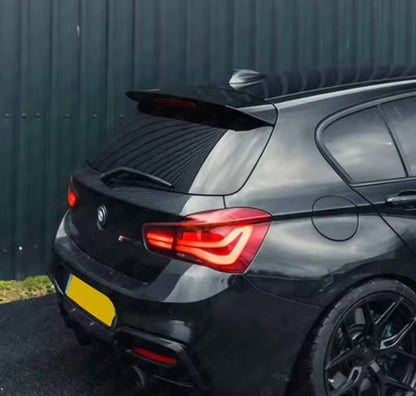 BMW 1 Series F20 F21 2011-2019 M135i M140i Gloss Black Spoiler Extension