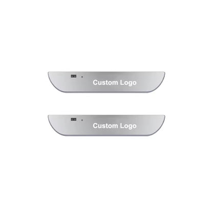 Custom Wireless LED Colour Change Door Sill Protectors USB Recharge Universal