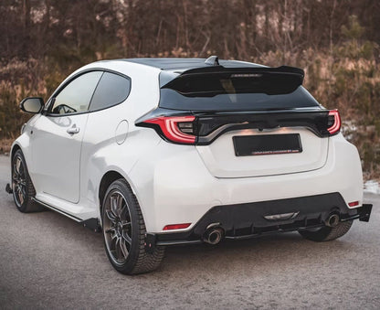 Toyota GR Yaris MK4 2020-2024 Gloss Black Spoiler Extension Rear Boot Wing Lip