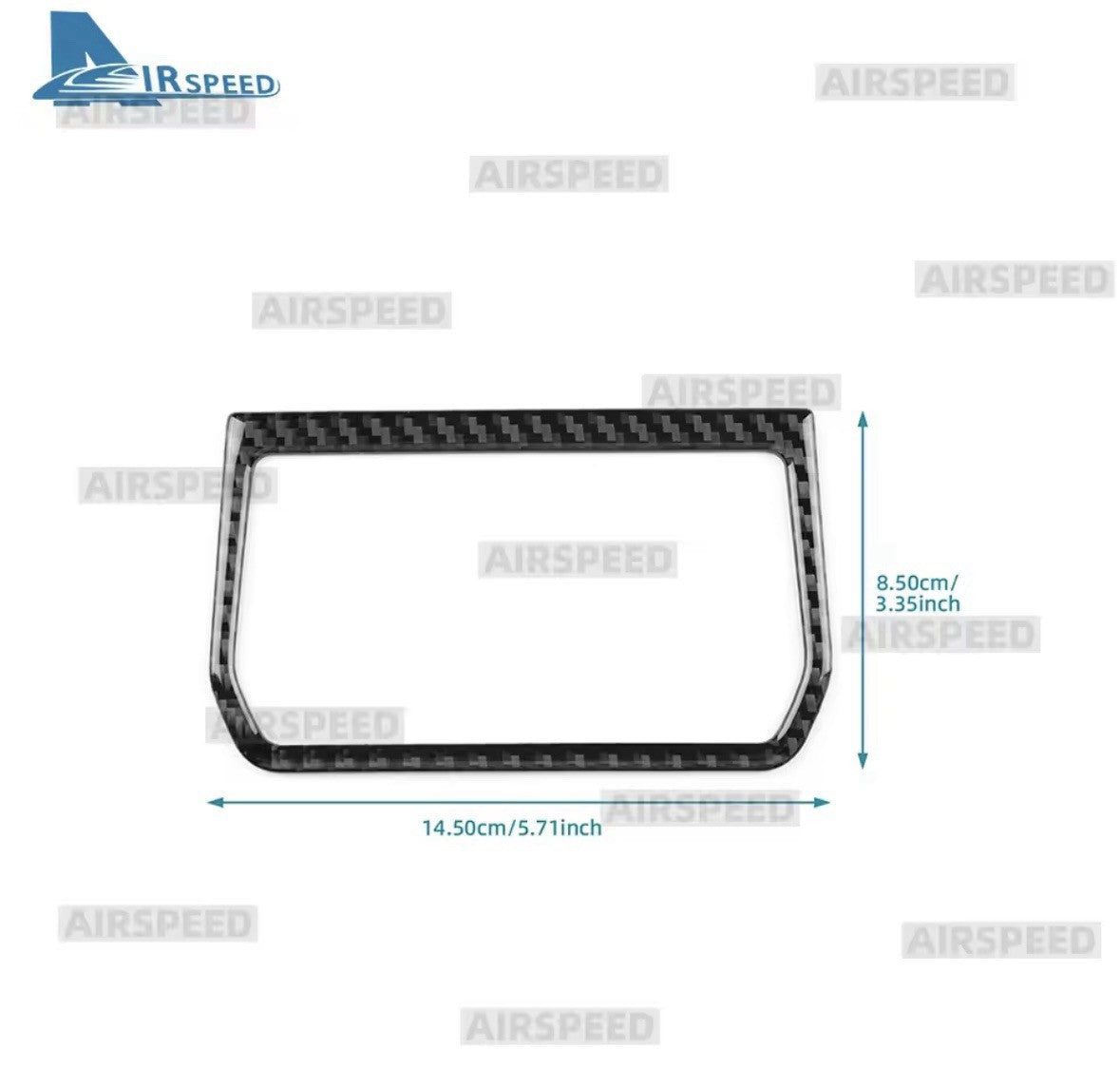 Carbon Fibre Interior Rear Air Vent Panel Trim For BMW 2 Series F44 2020-2024