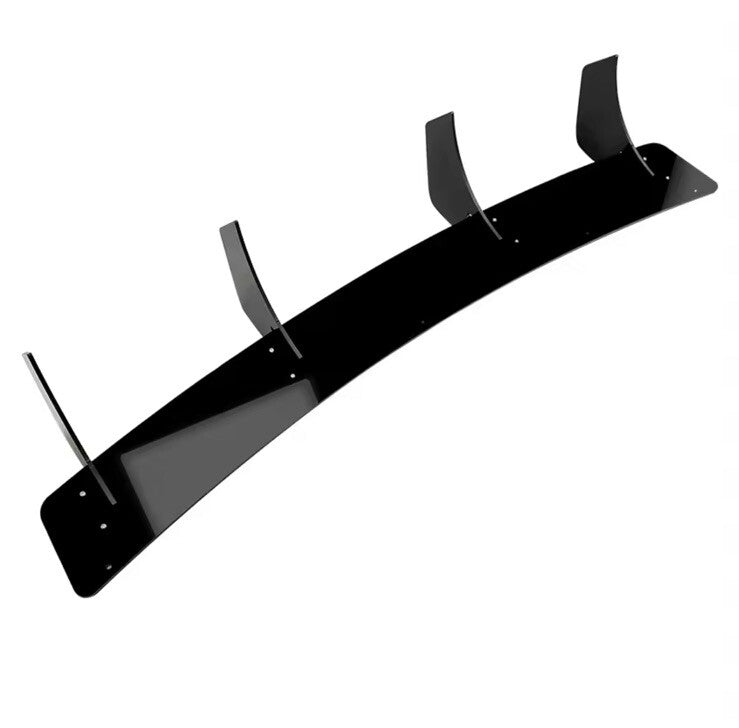 Mercedes CLA45 AMG C117 2016-2019 Rear Bumper Diffuser Blade Style Gloss Black