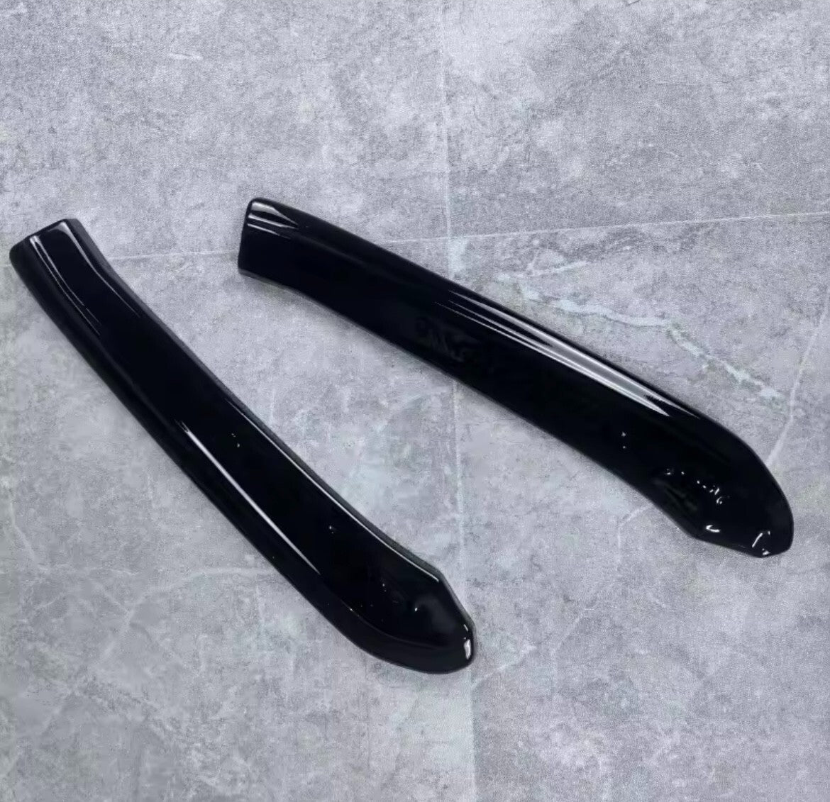Seat Leon MK3 Cupra ST 2017-20 Gloss Black Rear Spats Rear Bumper Side Splitters
