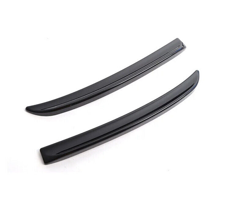 Mini Cooper S JCW F55 F56 Gloss Black Spoiler Extension Rear Wing Lips ...