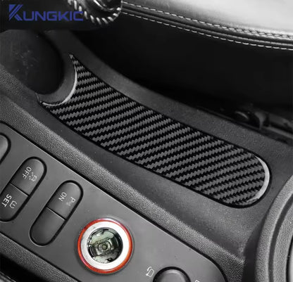 Seat Leon 2005-2012 Carbon Fibre Centre Console Handbrake Panel Trim Cover