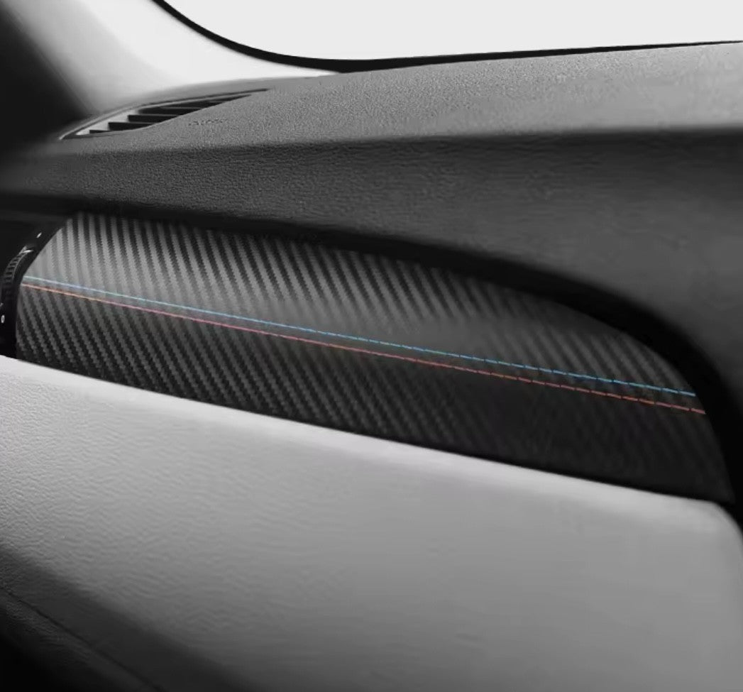 BMW X3 F25 X4 F26 2011-2021 Carbon Fibre Centre Dashboard Panel Trim Cover
