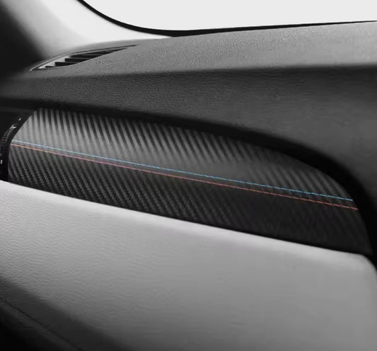 BMW X3 F25 X4 F26 2011-2021 Carbon Fibre Centre Dashboard Panel Trim Cover
