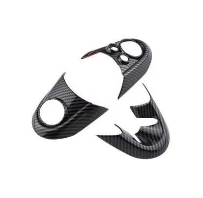 Mini Cooper F54 F55 F56 F57 F60 Carbon Fibre Steering Wheel Trim Set - Style A