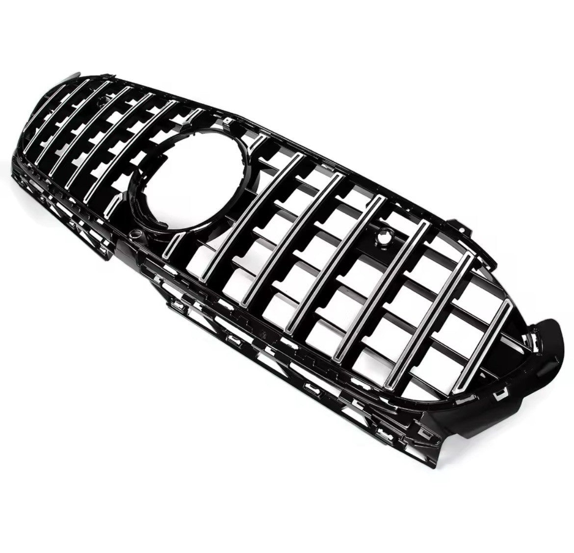 Mercedes A Class W177 A35 2023-2024 Panamericana GT Front Grille Chrome + Black