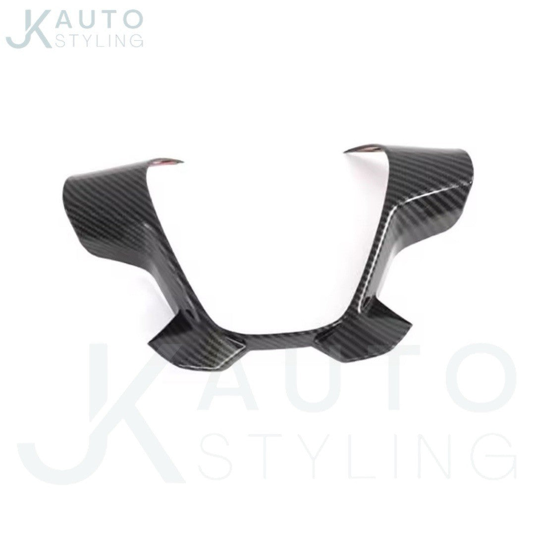 Ford Transit 2017 Tourneo 2016 Carbon Fibre Style Steering Wheel Trim Cover