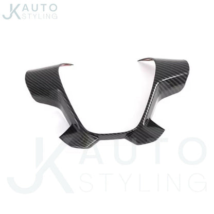 Ford Transit 2017 Tourneo 2016 Carbon Fibre Style Steering Wheel Trim Cover