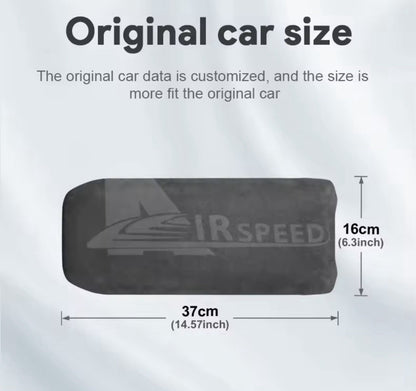 BMW 1 Series F40 Black Suede Alcantara Central Armrest Cover Trim Pad Cushion