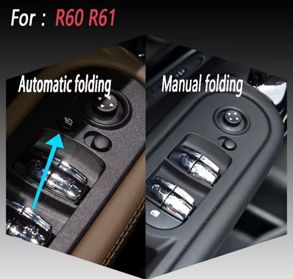 Mini Countryman Cooper S Clubman Paceman R55 R56 R57 R58 R59 R60 R61 Mirror Caps