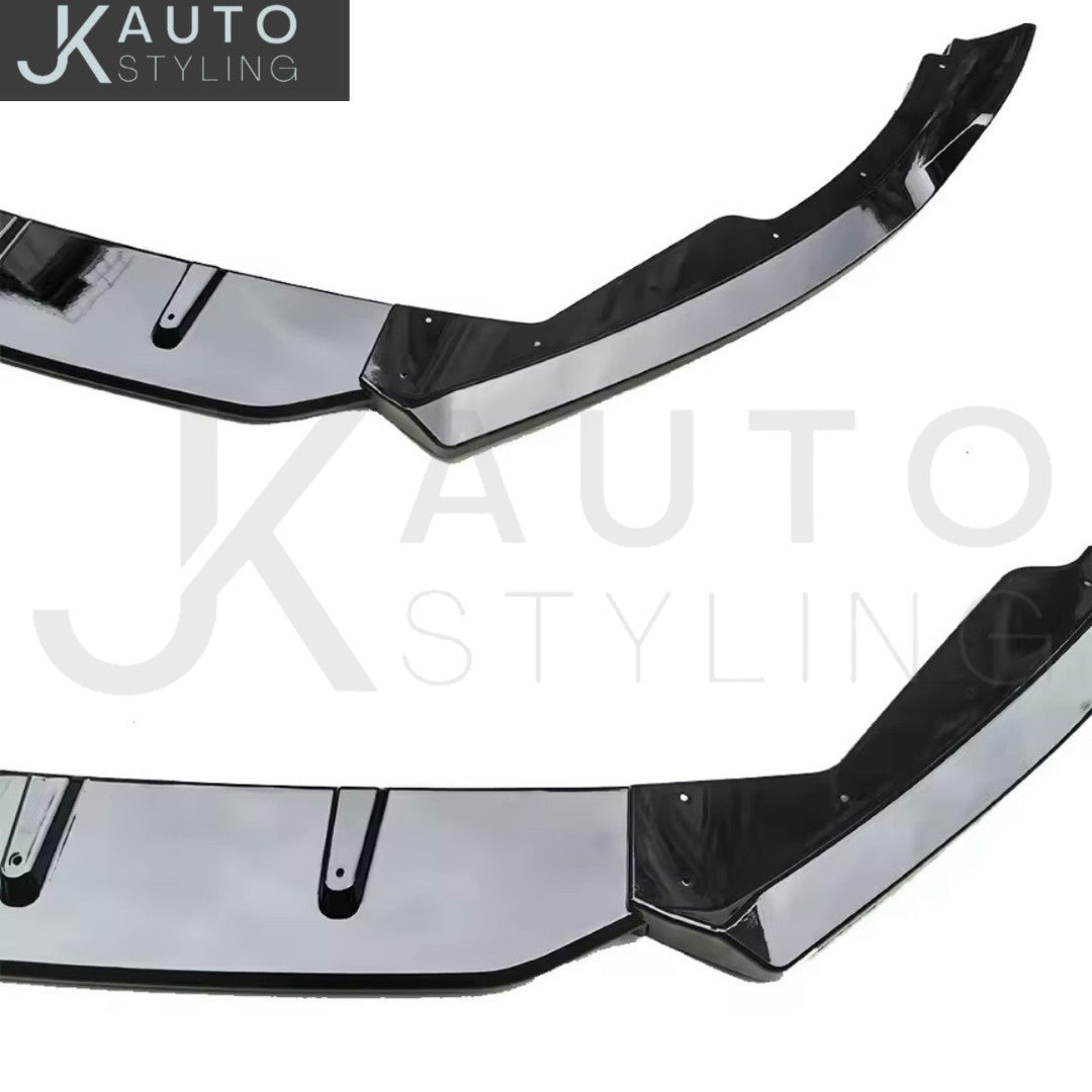 Ford Focus ST ST Line MK4 2019-2022 Gloss Black Front Splitter Lip Low Line Kit