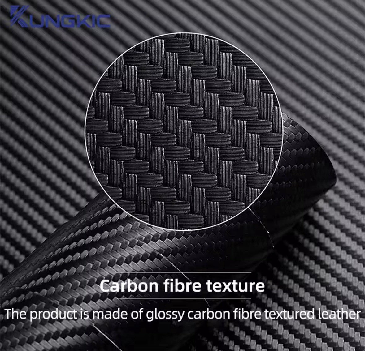 Ford Focus MK4 2019-2025 Carbon Fibre Vinyl Lower Interior Door Card Wrap 4pcs