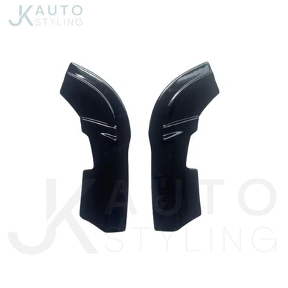 Mercedes A45 AMG W176 Gloss Black Rear Spats Rear Bumper Side Splitters Body Kit