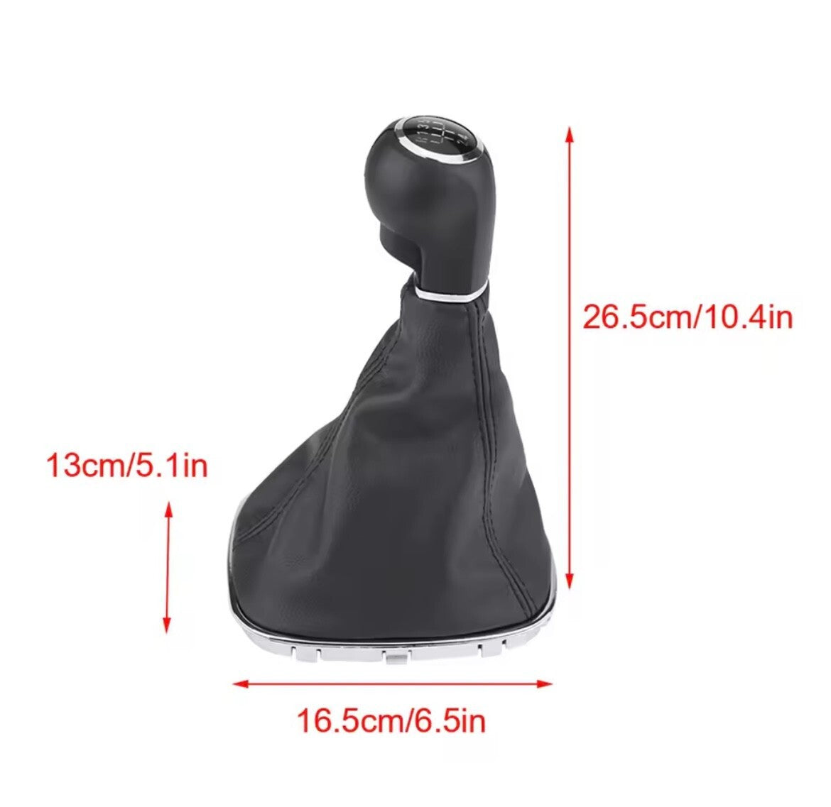 Vauxhall Corsa D 2006-2014 Gear Stick Replacement Black Leather