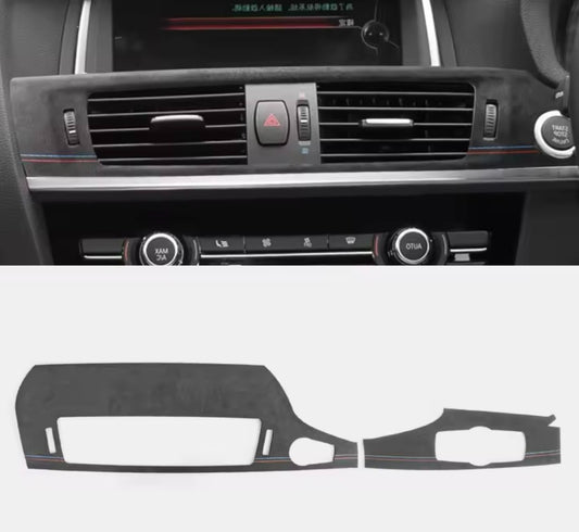 BMW X3 F25 X4 F26 2010-2020 Alcantara Centre Console Air Vent Dash Surround Trim