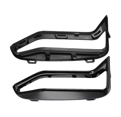BMW 3 Series G20 G21 M340i Gloss Black Front Bumper Side Vent Cover Trim Set