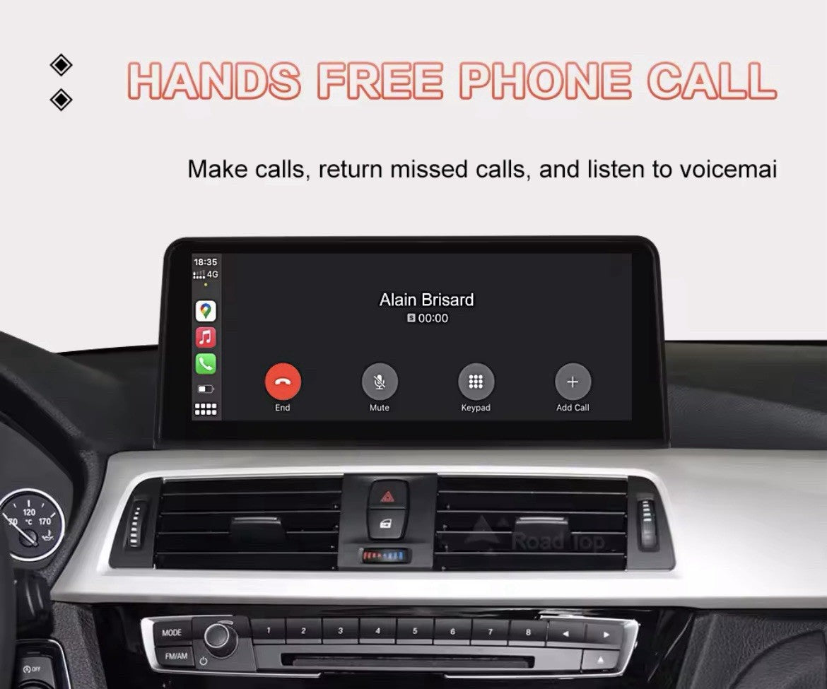 10.25" NBT Linux Screen Upgrade Carplay Android Auto For BMW 3 4 Series 2012-16