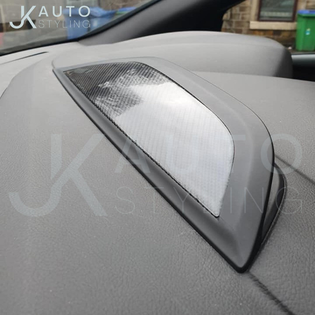 Ford Focus MK3 MK3.5 ST RS 2012-2018 Carbon Fibre Gel Gauge Panel Overlay Trim