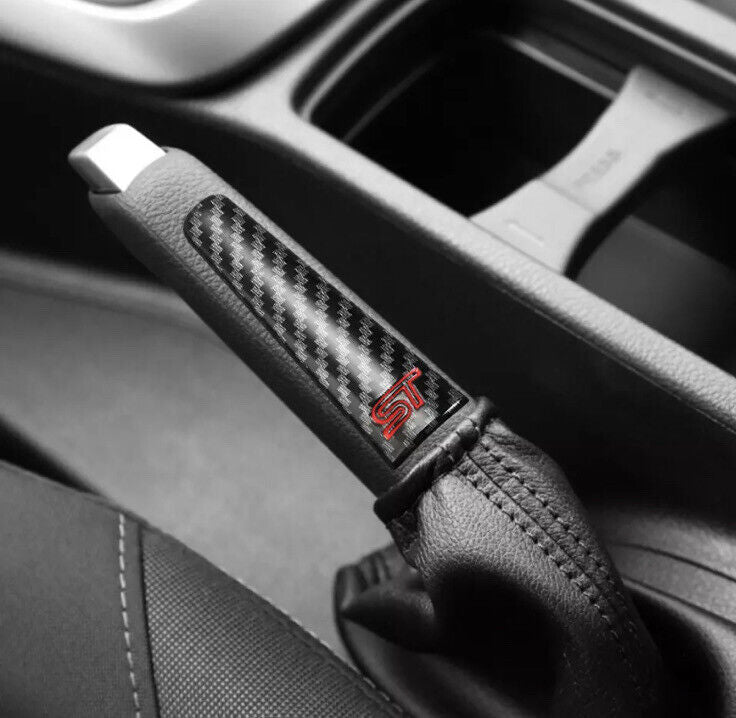 Ford Focus MK3 MK3.5 Carbon Fibre Effect Handbrake Trim Parking Brake Cover ST