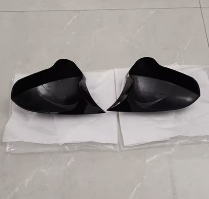 Seat Leon MK2 Ibiza MK4 2008-2017 Gloss Black M Style Wing Mirror Caps Covers