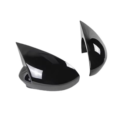 Fiat 500 Punto Abarth Gloss Black M Style Sport Wing Mirror Caps Covers
