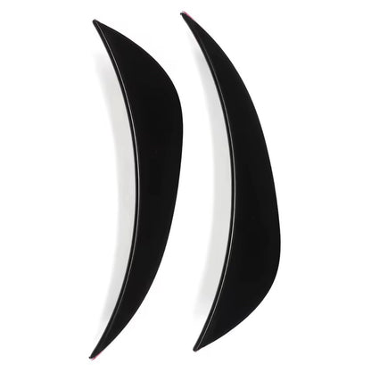 Gloss Black Front Bumper Side Vent Canards For Mercedes C Class W205 C205 15-18